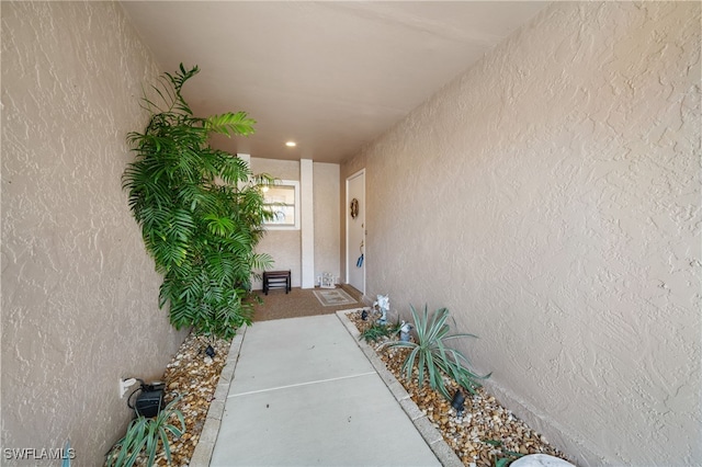 view of entrance to property