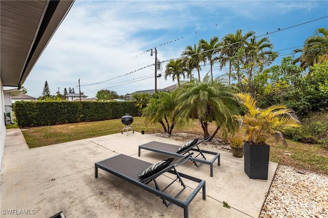 view of patio