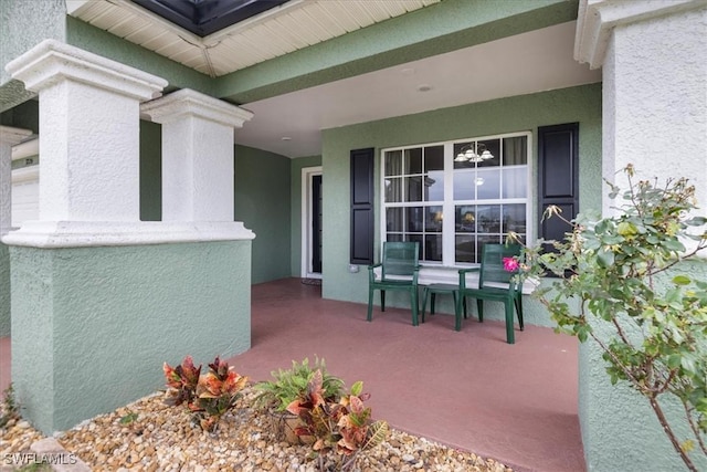 view of patio