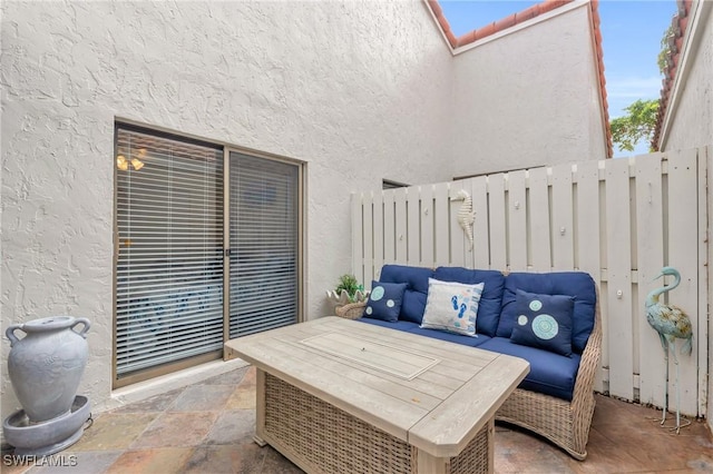 833 Reef Point Cir, Naples, FL 34108 - view of patio / terrace featuring outdoor lounge area