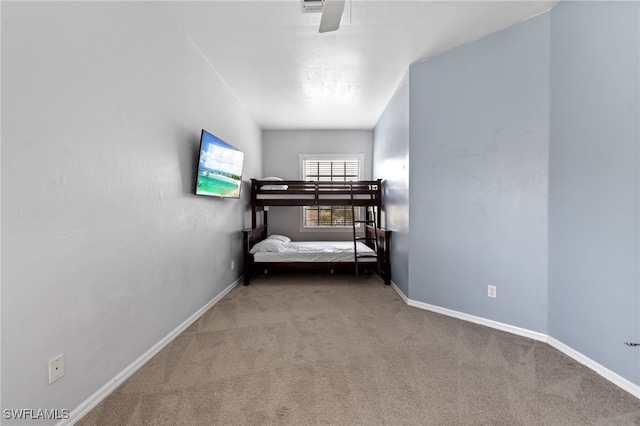 unfurnished bedroom featuring carpet floors