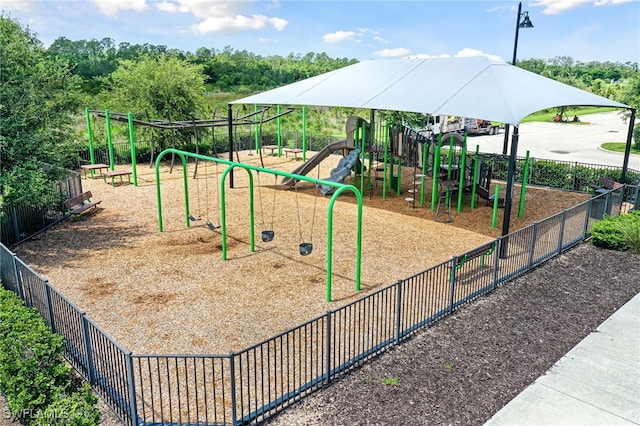 view of playground