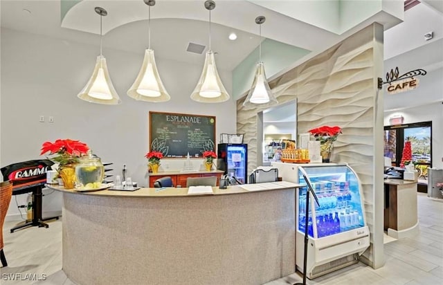 reception featuring visible vents
