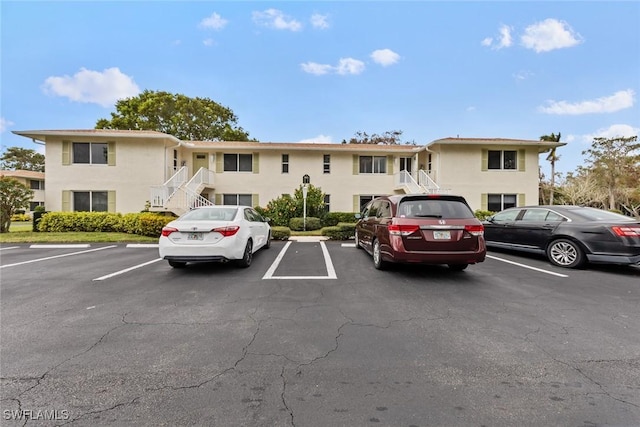 view of car parking