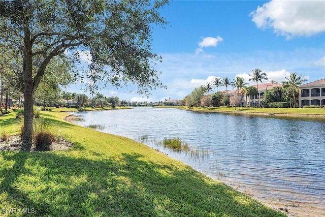 property view of water