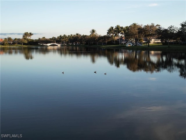 property view of water