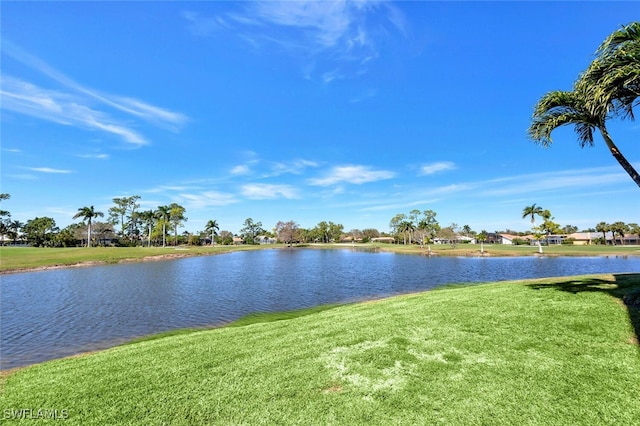 property view of water