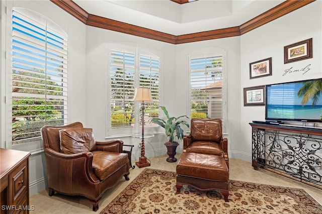 view of sitting room