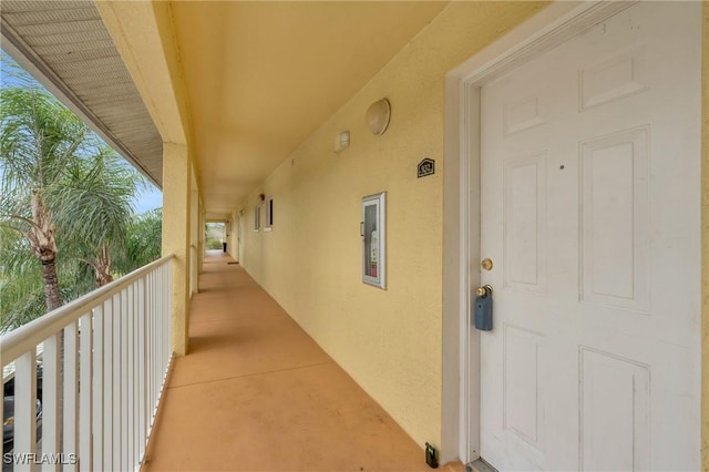 view of hallway