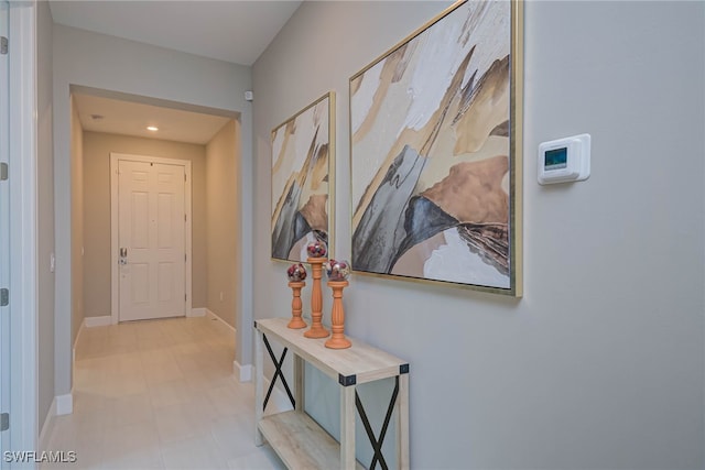 6217 Harmony Dr, Ave Maria, FL 34142 - corridor with baseboards