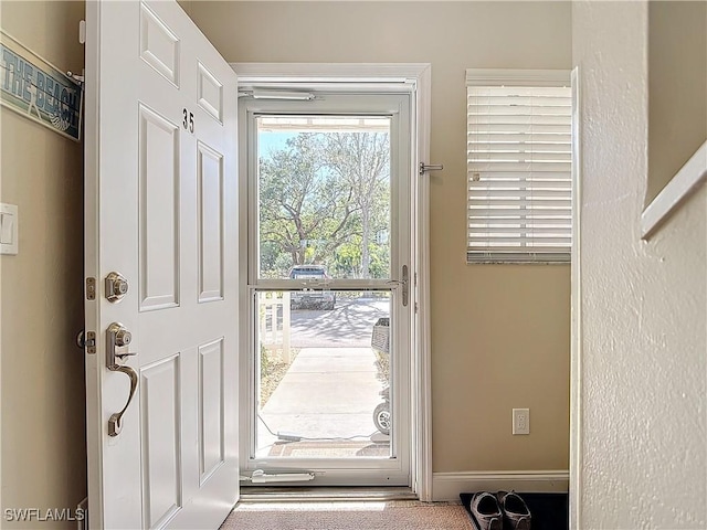 view of doorway