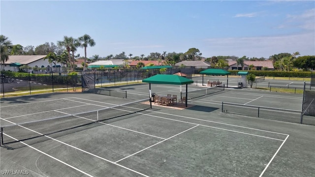 view of sport court