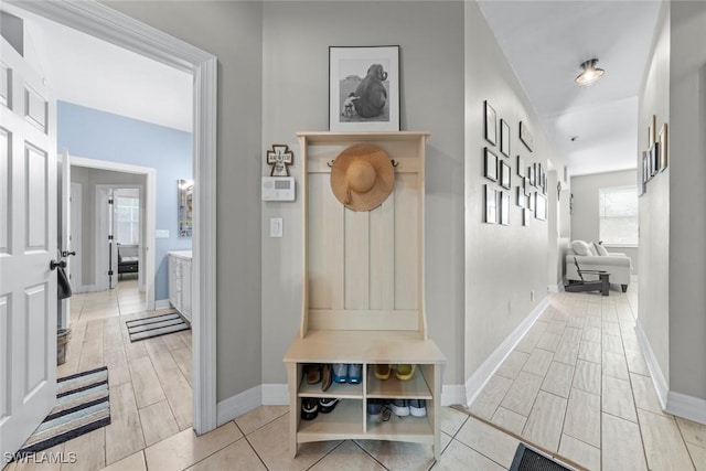 view of mudroom