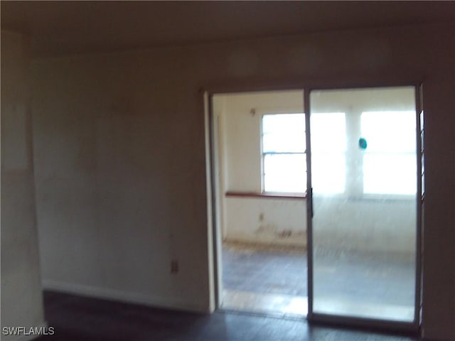 view of empty room