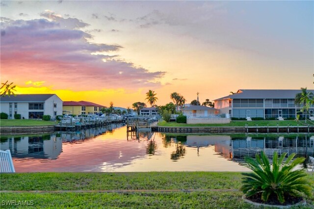 property view of water