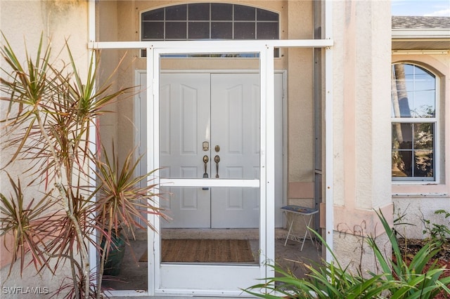 view of property entrance