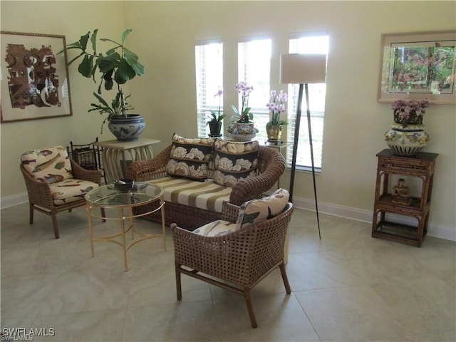 view of living room