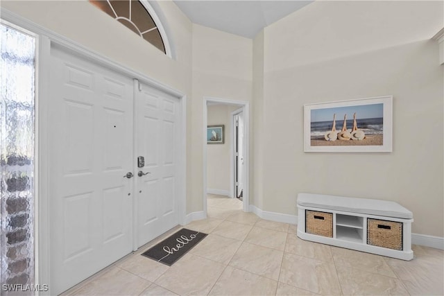 744 Belville Blvd, Naples, FL 34104 - view of tiled entryway