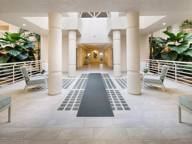 view of building lobby