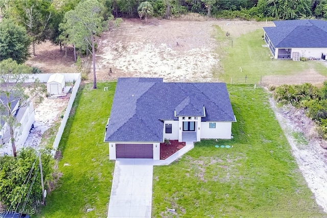 view of subject property