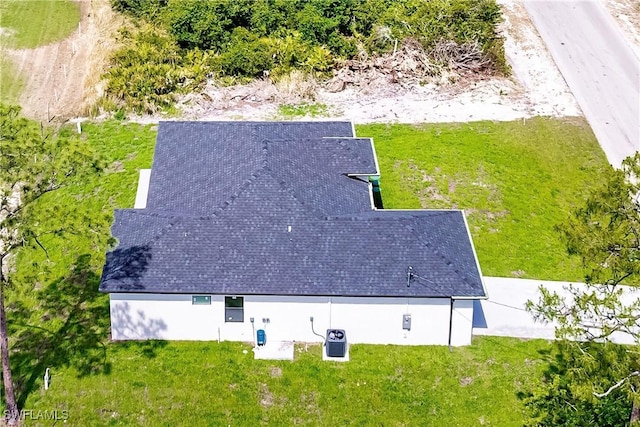 view from above of property