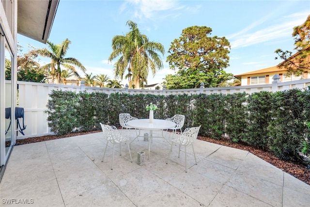 view of patio / terrace