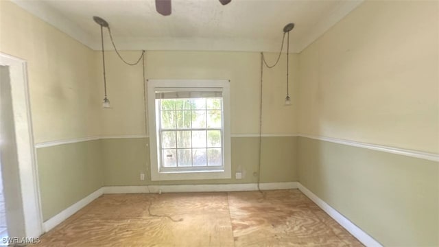 view of empty room