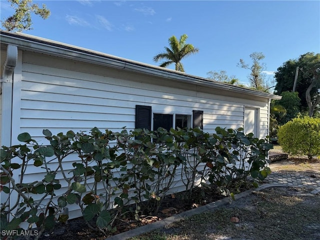 view of property exterior