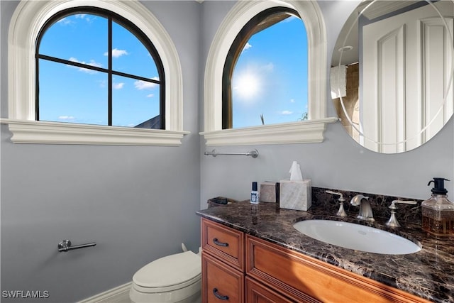 2704 Shriver Dr, Fort Myers, FL 33901 - bathroom with vanity and toilet