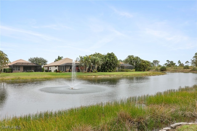 property view of water