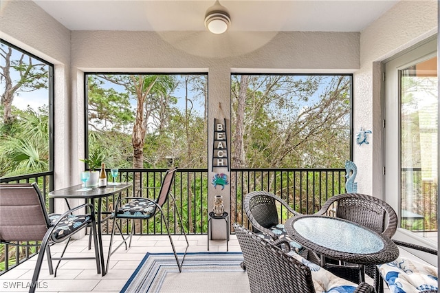 27001 Serrano Way Unit 201, Bonita Springs, FL 34135 - view of sunroom / solarium