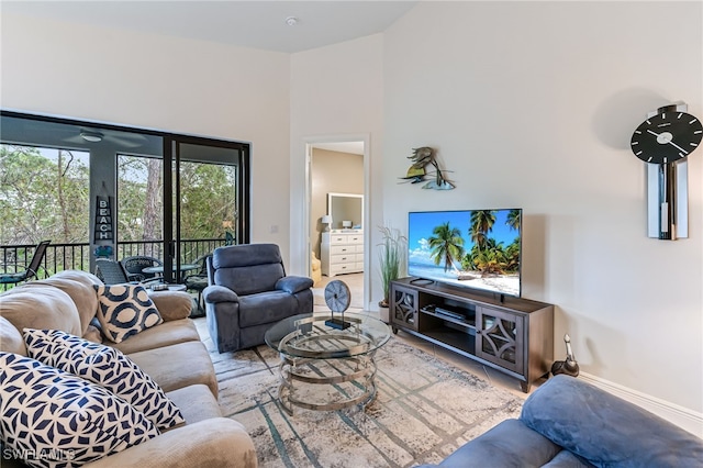 view of living room