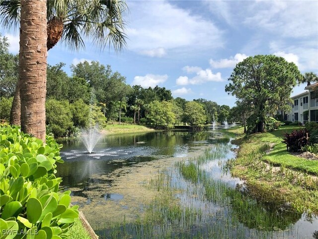 view of water feature