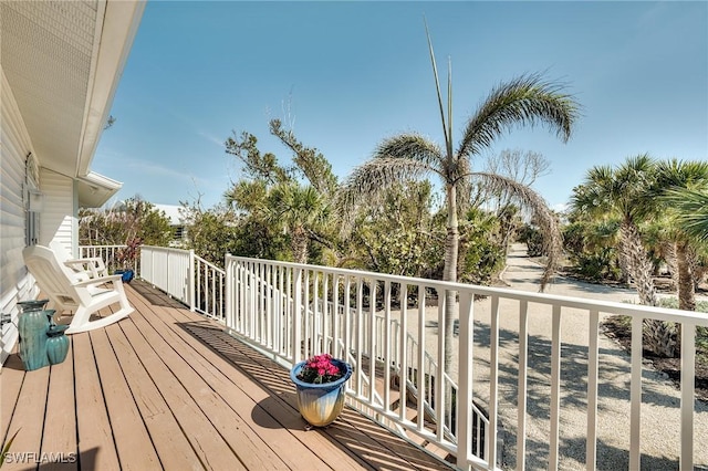 3025 Turtle Gait Ln, Sanibel, FL 33957 - view of wooden deck