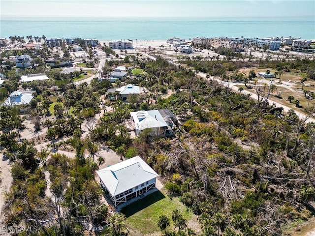 3025 Turtle Gait Ln, Sanibel, FL 33957 - aerial view with a water view