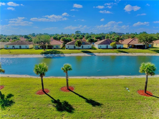 property view of water