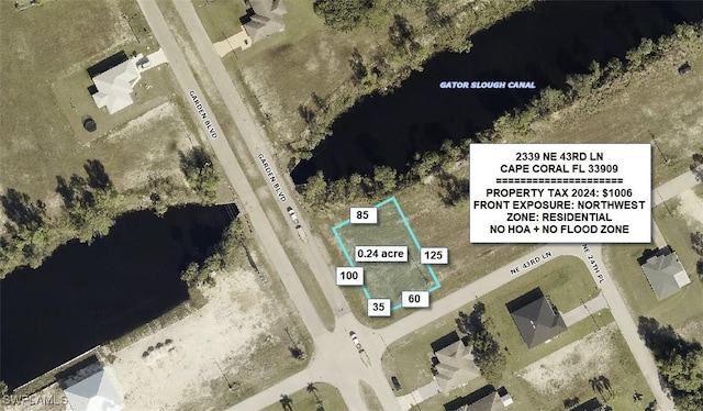 2339 NE 43rd Ln, Cape Coral FL, 33909 land for sale