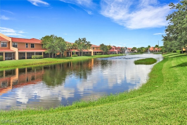 property view of water