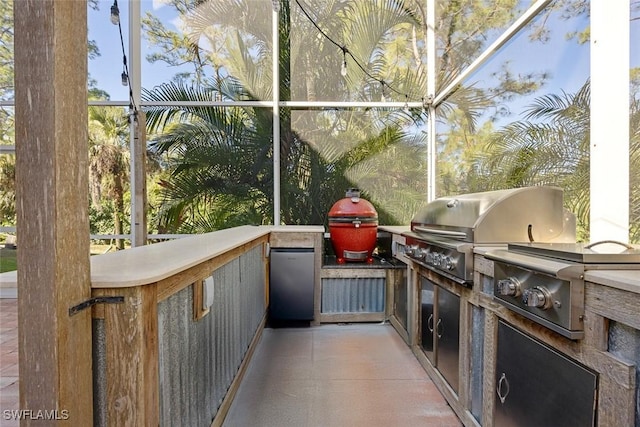 4221 5th Ave NW, Naples, FL 34119 - view of unfurnished sunroom