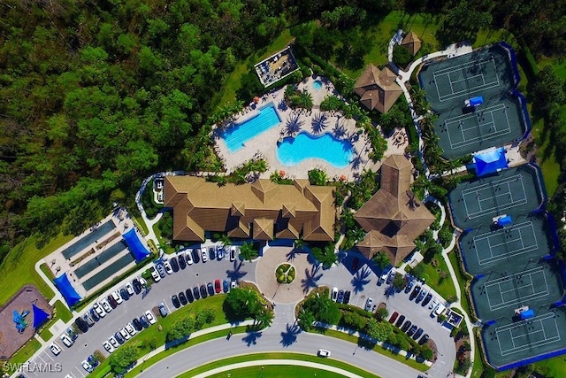 11987 Macquarie Way, Fort Myers, FL 33913 - aerial overview of property's location with a pool area