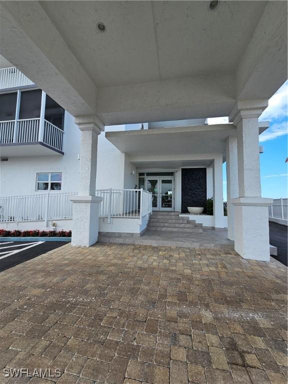 view of patio / terrace with french doors