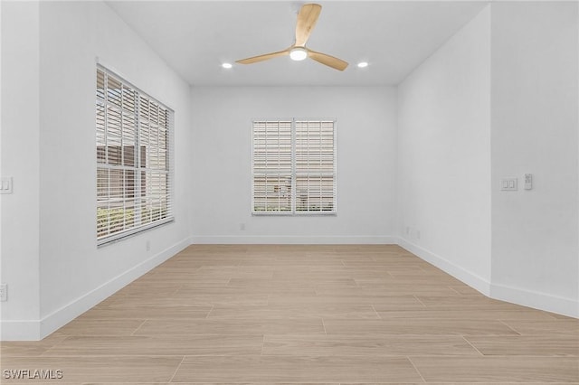 2657 Aft Ave, Naples, FL 34109 - spare room with ceiling fan and plenty of natural light