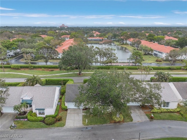 2657 Aft Ave, Naples, FL 34109 - aerial view featuring a water view