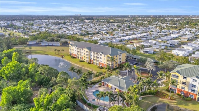 11041 Gulf Reflections Dr Unit 203, Fort Myers, FL 33908 - birds eye view of property with a water view