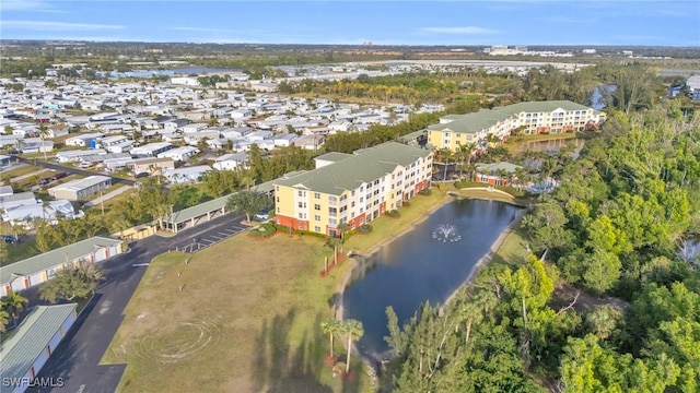 11041 Gulf Reflections Dr Unit 203, Fort Myers, FL 33908 - birds eye view of property featuring a water view
