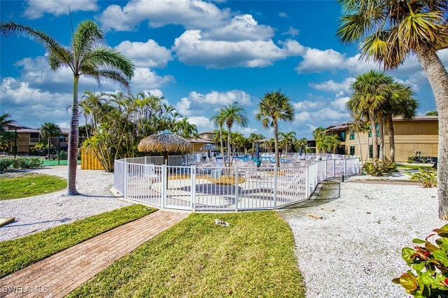 view of swimming pool