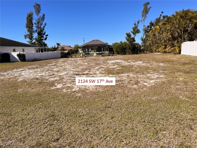 2124 SW 17th Ave, Cape Coral FL, 33991 land for sale