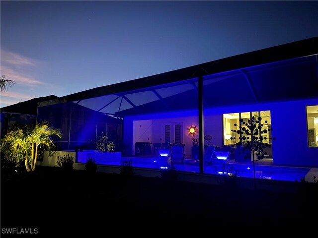 view of patio with an outdoor pool