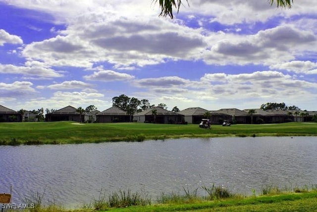 property view of water