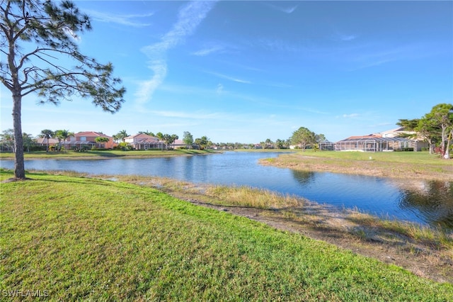 property view of water